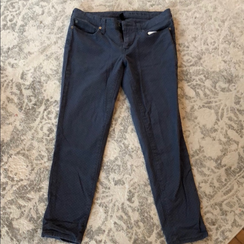 Polka dot jeans